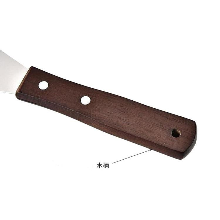 木柄抹刀烘焙不銹鋼蛋糕直吻刀