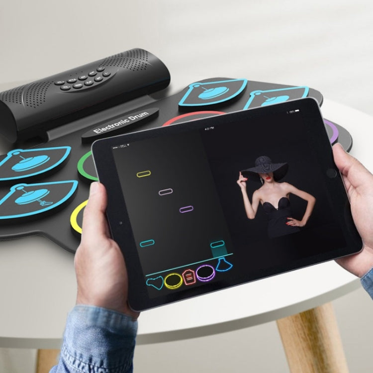 MD862M 藍牙架子鼓 初學者學習演奏便攜式电子鼓