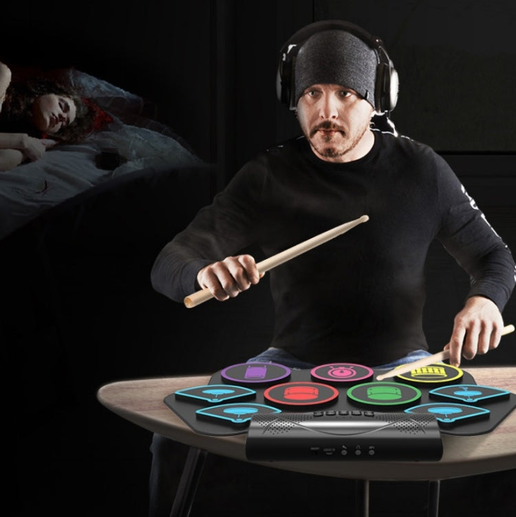 MD862M 藍牙架子鼓 初學者學習演奏便攜式电子鼓