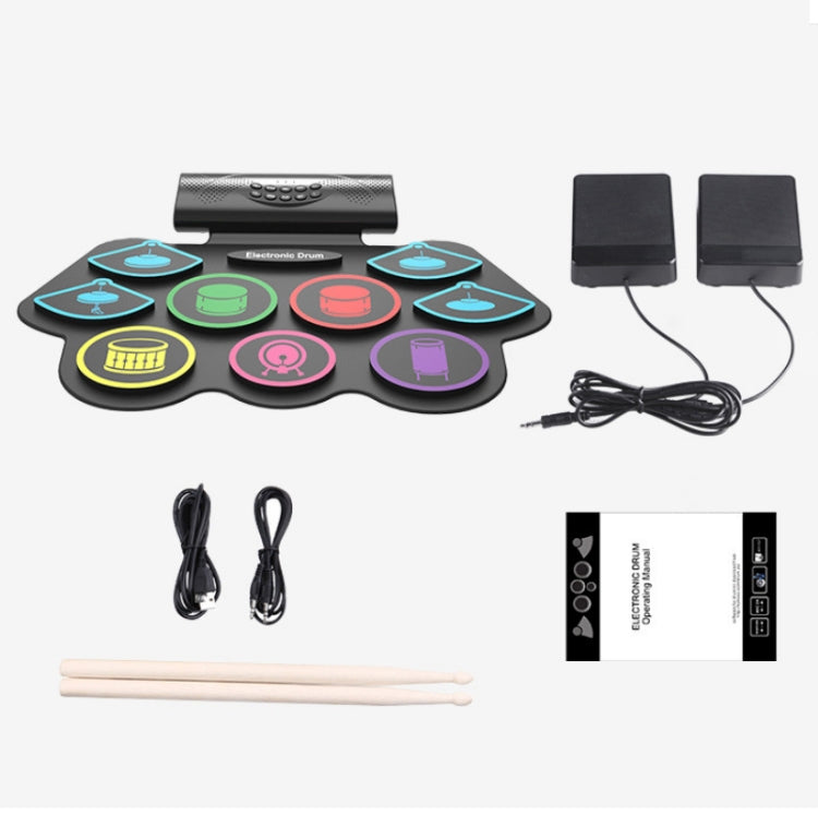 MD862M 藍牙架子鼓 初學者學習演奏便攜式电子鼓