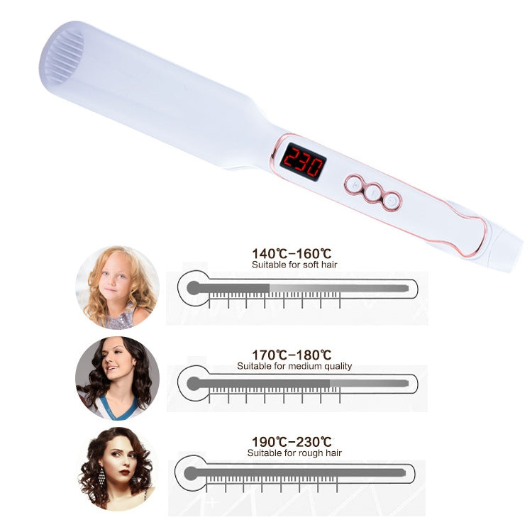 多功能長短髮造型器陶瓷電氣石蓬鬆燙髮器