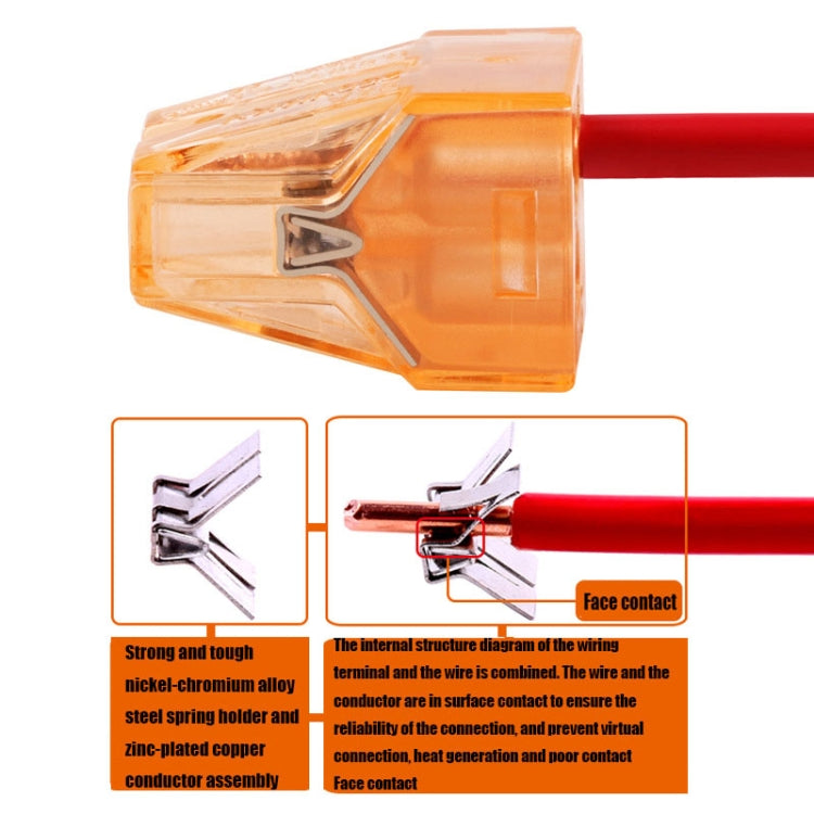 10個一賣 VSE-104  快速銅質電線連接器接線端子