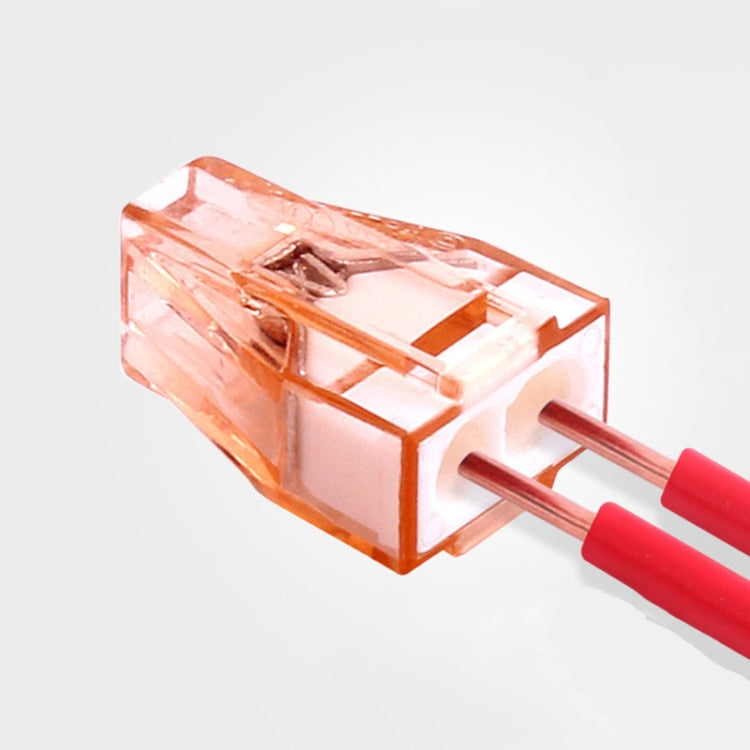 10個一賣 602A 電線快速連接器接線端子插拔式併線分線器壓線帽銅絕緣接頭