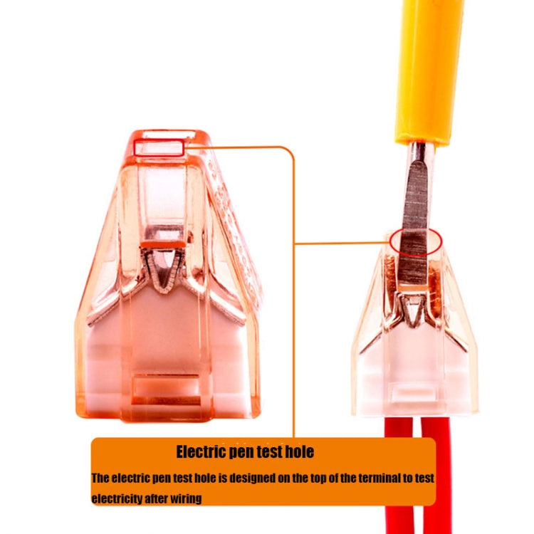 10個一賣 602A 電線快速連接器接線端子插拔式併線分線器壓線帽銅絕緣接頭