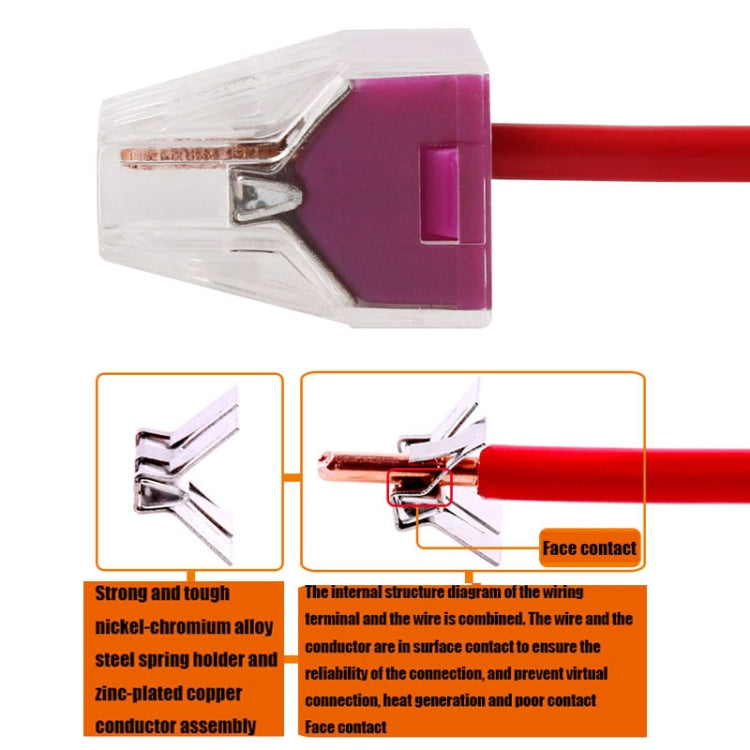 10個一賣 VSELE 106A 電線快速連接器插拔式接線端子併線器