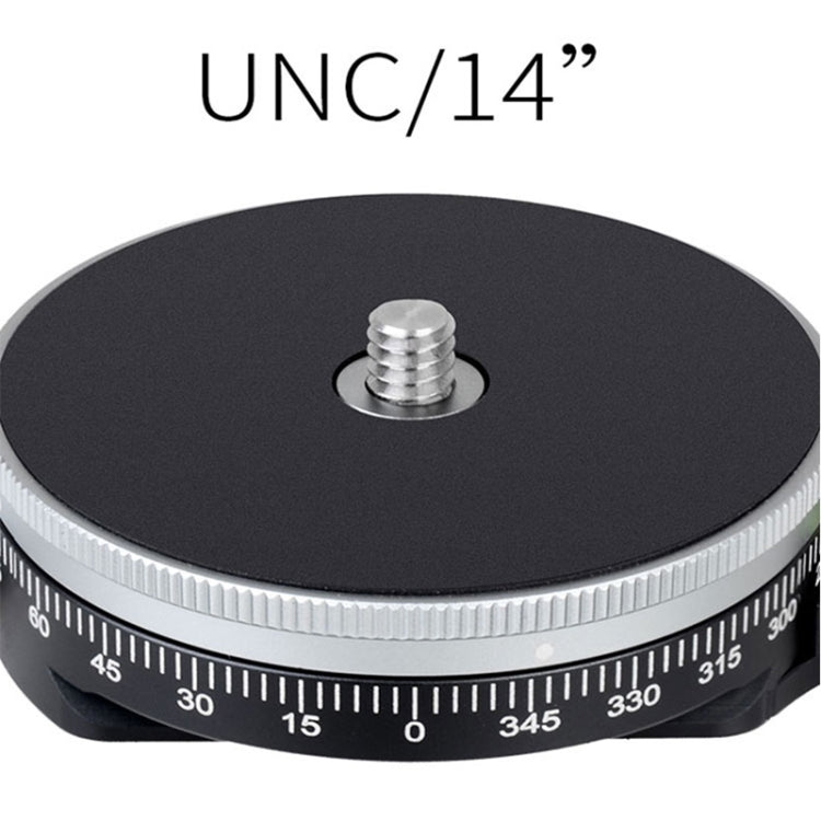 喜樂途 TPC60 360度旋轉全景雲台三腳架夾座單反相機底座板