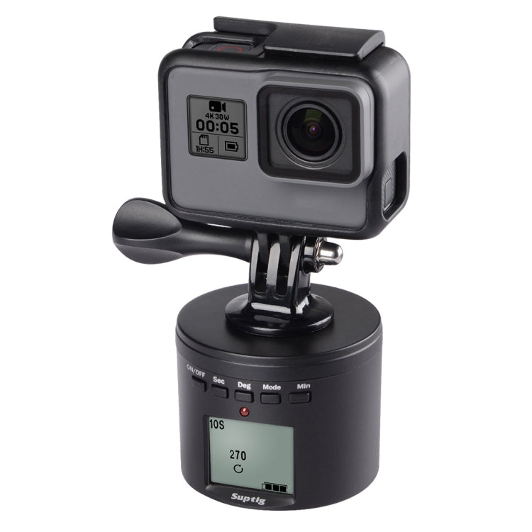 suptig RSX-350 電動雲台360度电子轉盤適用於Gopro Hero 9 8 7 6 5