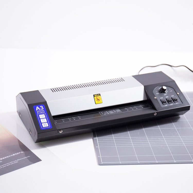得力 3890 照片塑封機 熱封冷裱兩用過塑機，中規插頭