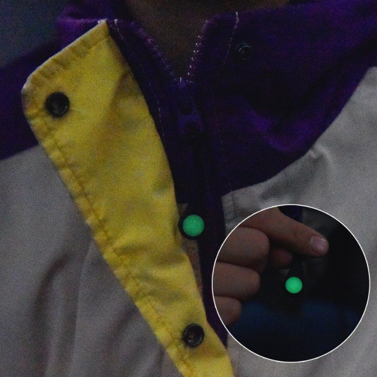 100個賣 登山野營雙肩包拉鏈頭 戶外防丟失醒目夜光配件自發光拉繩