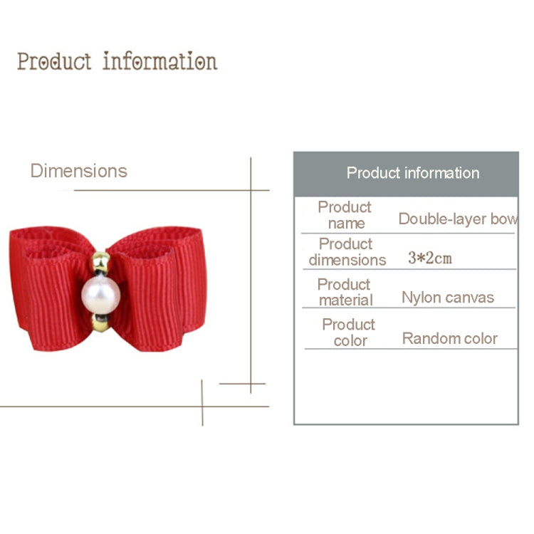 10個一賣 手工製作可愛寵物狗蝴蝶結情侶蝴蝶結
