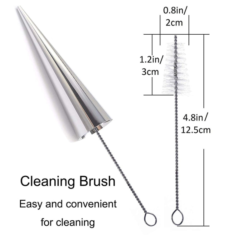 17合一冰淇淋脆皮模具套裝 不銹鋼圓錐形卷角器牛角包工具