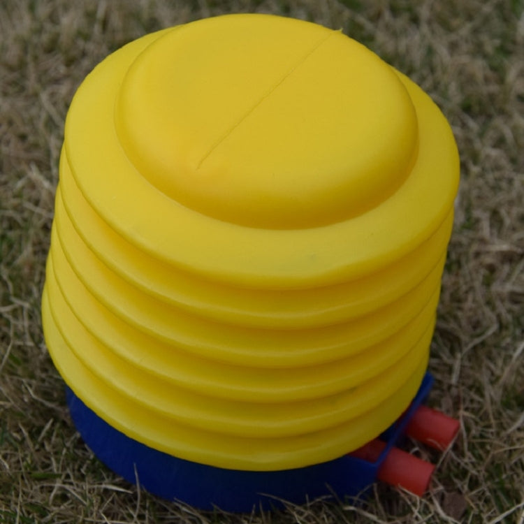 10cm 700cc 小型充抽兩用打氣筒 腳踩式充氣泵  適用於游泳圈/水床/浮床