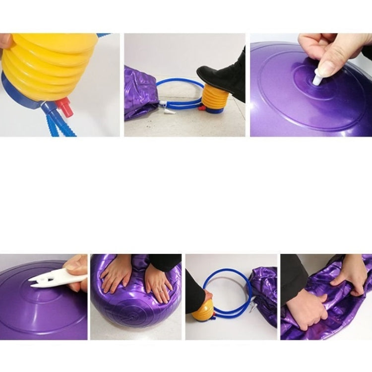 10cm 700cc 小型充抽兩用打氣筒 腳踩式充氣泵  適用於游泳圈/水床/浮床