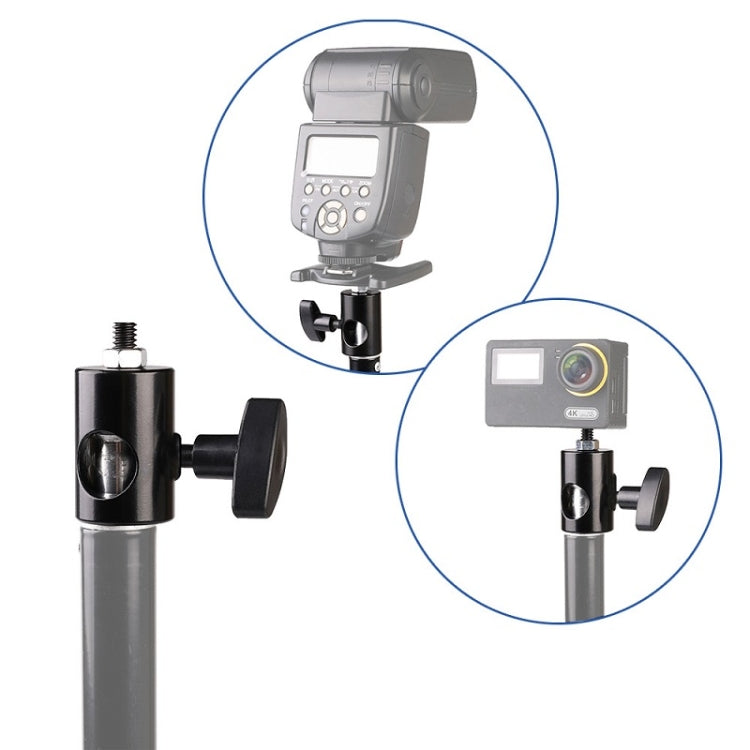 2件一賣 LED閃光燈1/4攝影燈架轉接頭 三腳架轉換接口