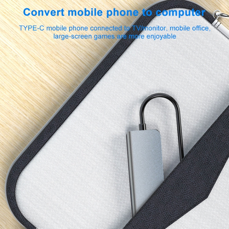 3合一 Type-C轉4K HDMI+2個USB3.0接口 多功能HUB拓展塢