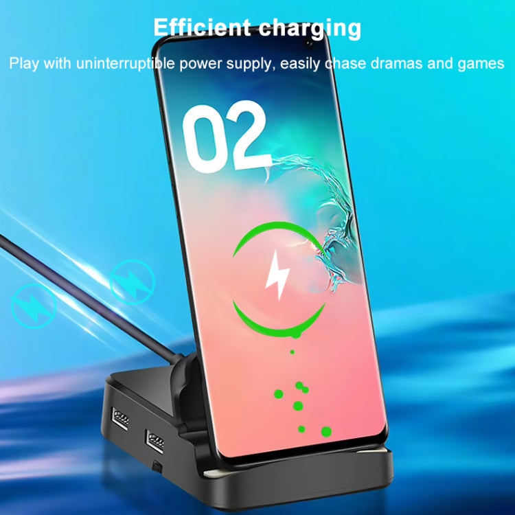 7合一 Type-C轉2個USB 2.0+USB 3.0+4K HDMI+SD/TF卡槽+PD Type-C充電接口 多功能HUB拓展塢帶支架