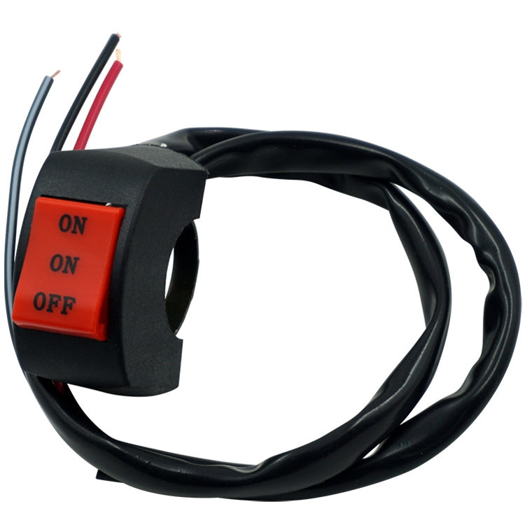 10件賣 改裝摩托車越野車配件 車把一進二出大燈射燈遠近燈開關