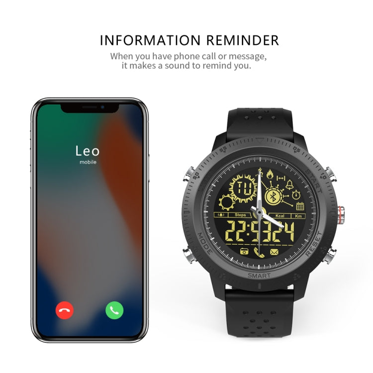 NX02運動智能手錶 IP67防水 支持追蹤器卡路里計步器秒錶呼叫短信提醒