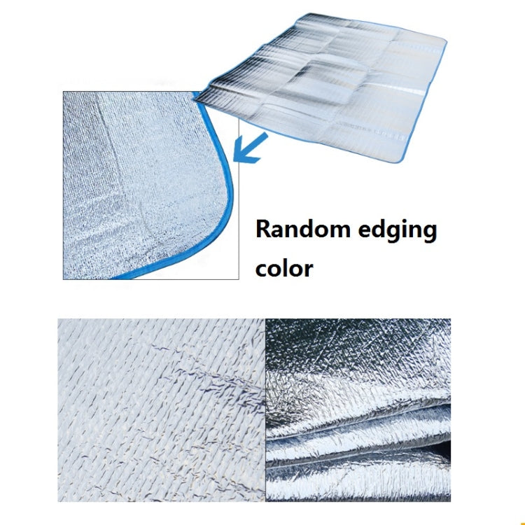 180x150cm 戶外雙面鋁膜防潮野餐墊 顏色隨機發貨