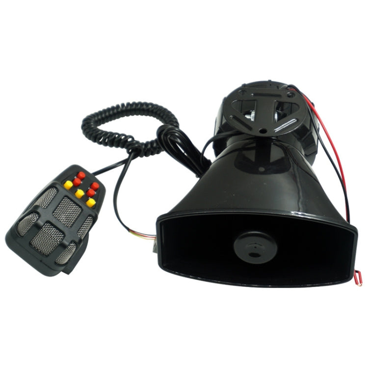 12V摩托車越野車汽車車載擴音喇叭七音防水喇叭