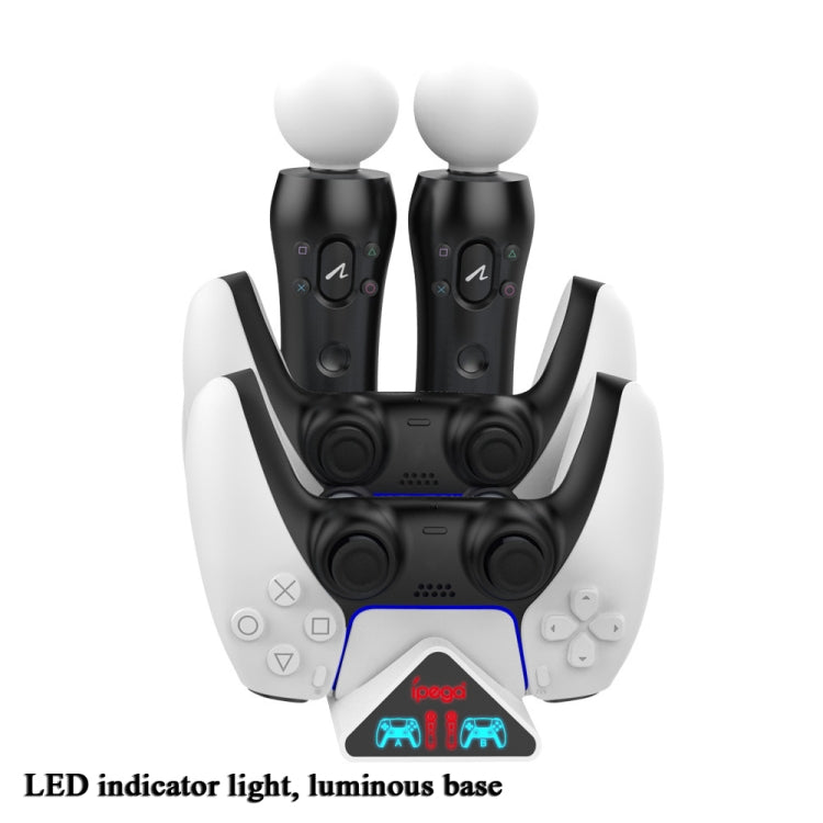 Ipega PG-P5011 三角獸座充手柄座充適用於PS5 / PS MOVE