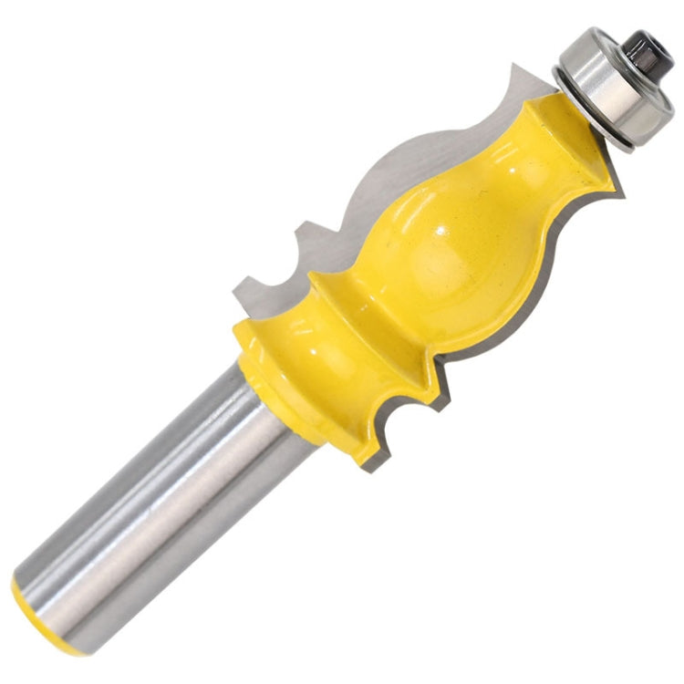 1/2柄魚尾扶手線條刀 木工雕刻修邊銑刀