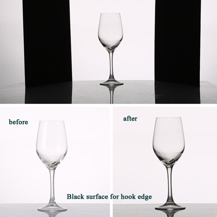 2個賣 A4 可摺疊攝影卡紙反光板補光板白色+黑色+銀色三色合一背景板