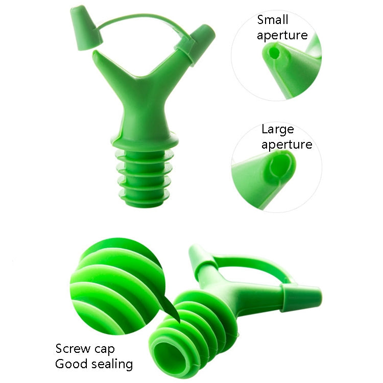 10個一賣 雙頭醬油瓶嘴瓶塞 紅酒瓶蓋 顏色隨機發貨