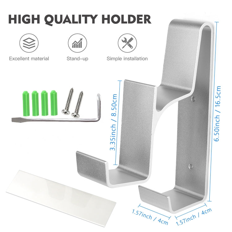 遊戲手柄&耳機三合一牆壁掛架適用於PS5 / PS4