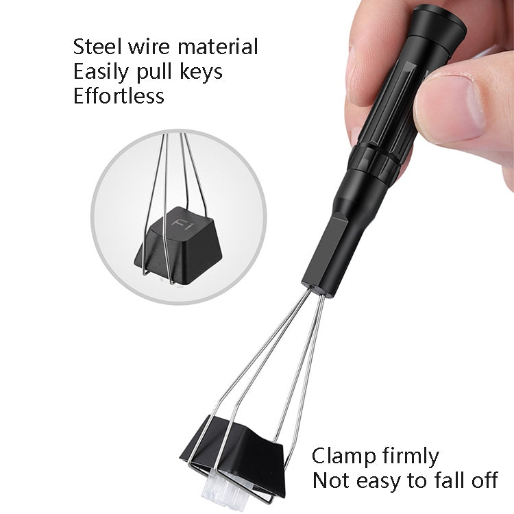 2件賣 拔軸器鋼絲金屬通用換軸鍵帽各款鍵盤適用金屬鍵帽