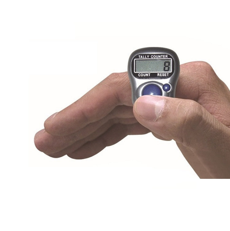 10件一賣 塑料手指計數器 手動戒指款式迷你电子計數器，顏色隨機發貨