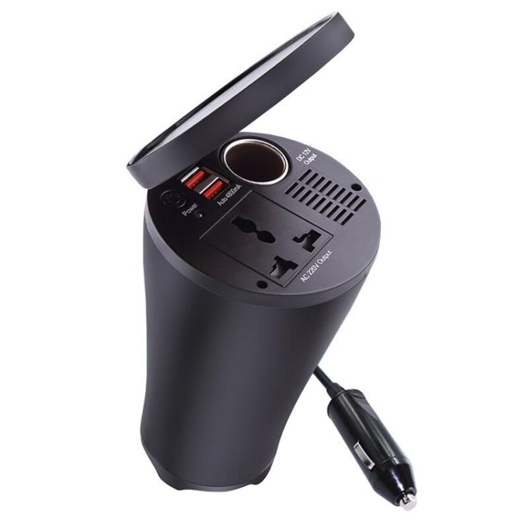 150W 12V轉220V車載逆變器雙USB 2.1A電源轉換器升壓器