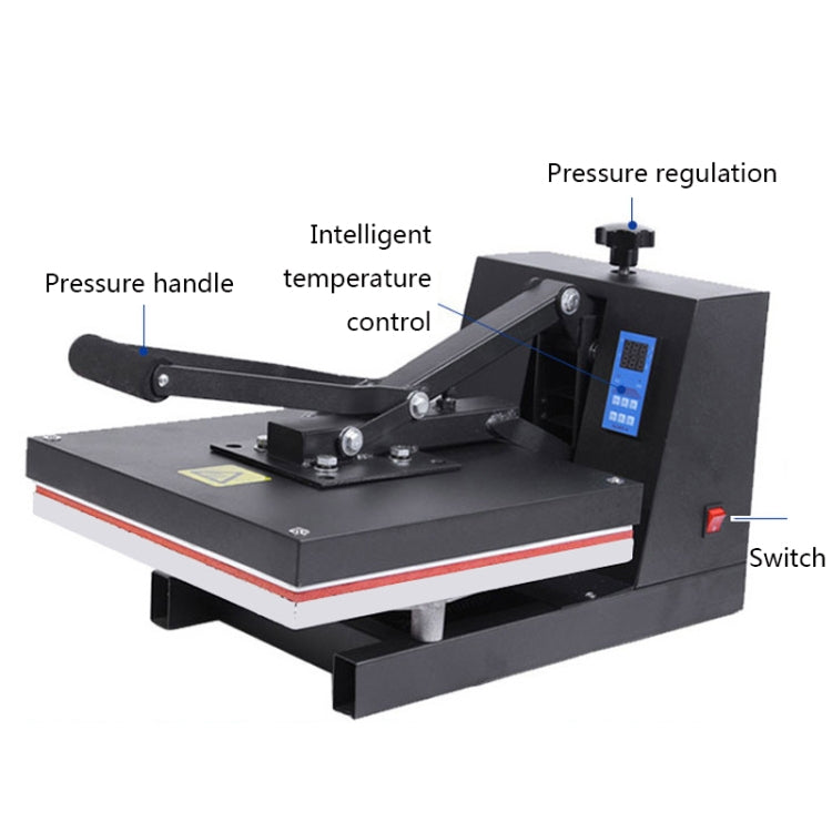 WL4060 220V 燙壓機適用T恤衣服熱轉印燙畫機，歐規