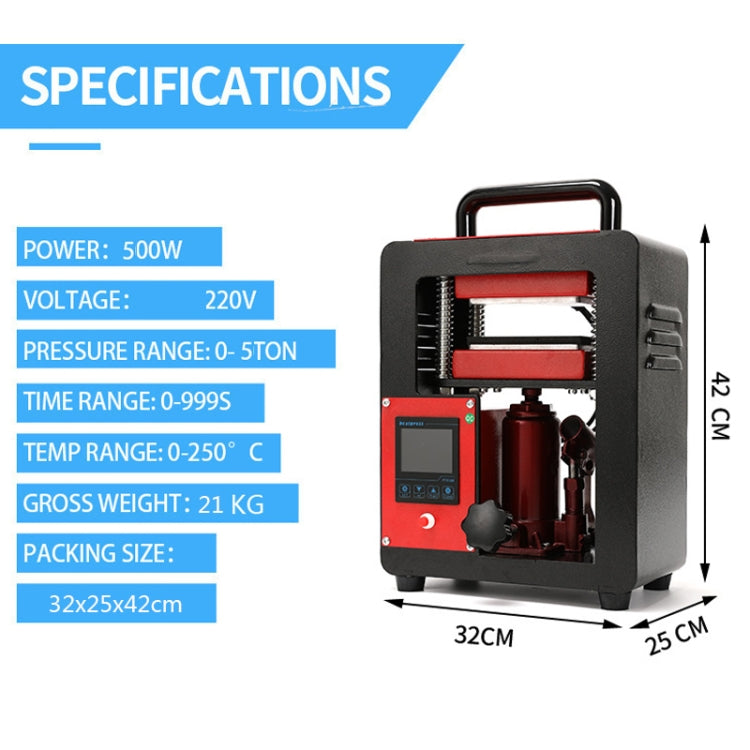 AP1905 0-5噸小型液壓松香機燙壓機燙畫機，歐規