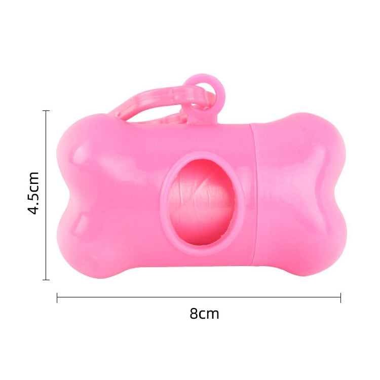 10個一賣 BG-W085 寵物骨頭型垃圾盒拾便器實用寵物清潔用品 顏色隨機發貨