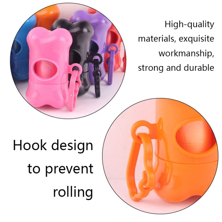 10個一賣 BG-W085 寵物骨頭型垃圾盒拾便器實用寵物清潔用品 顏色隨機發貨