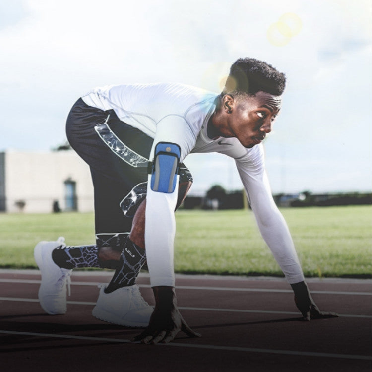 牛津布防水運動跑步健身手腕臂帶 適用於6寸手機