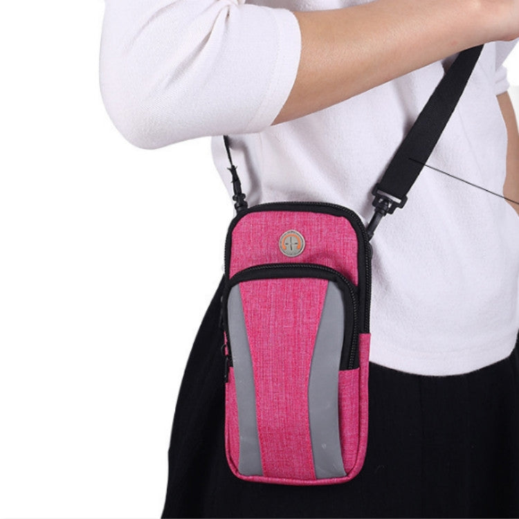 牛津布防水運動跑步健身手腕臂帶 適用於6寸手機