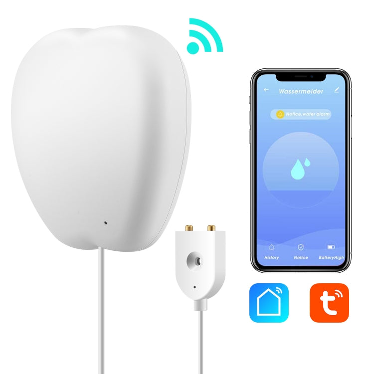 RSH-WL03 塗鴉智能水位報警器wifi漏水遠程水浸探測器