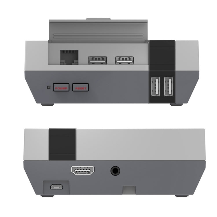 復古旗NESPi Case+ 遊戲機盒子帶LED指示燈適用於Raspberry Pi