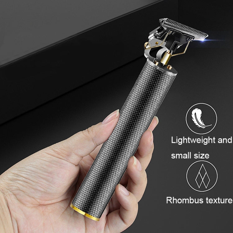 鏤空T型鋼刀頭電推剪 USB充電式雕刻電動理髮器