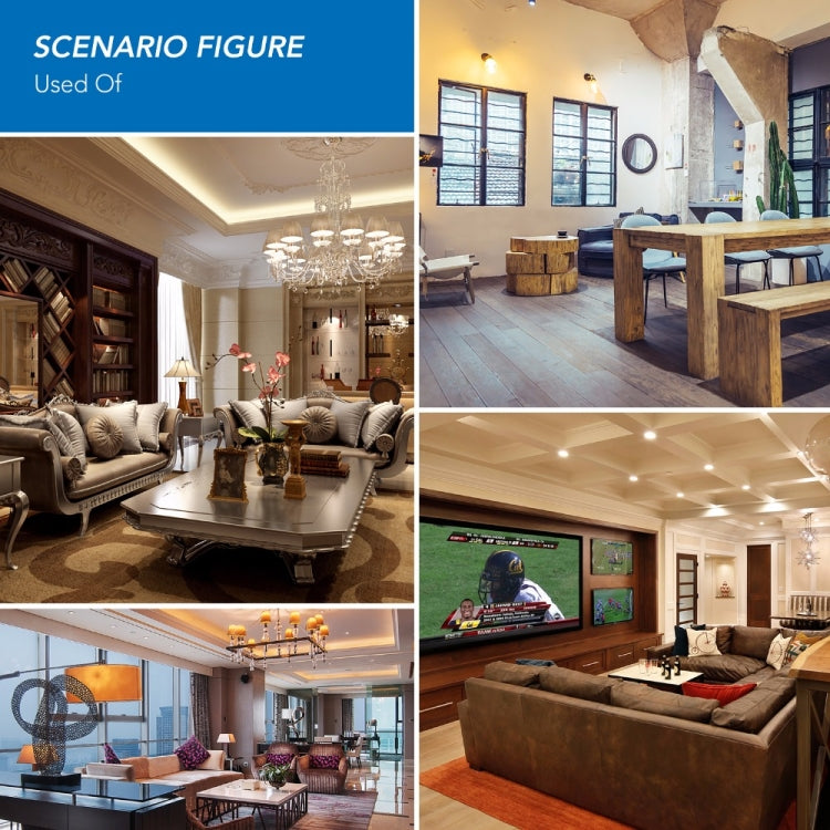 LED聚光塑料燈杯 家用節能射燈