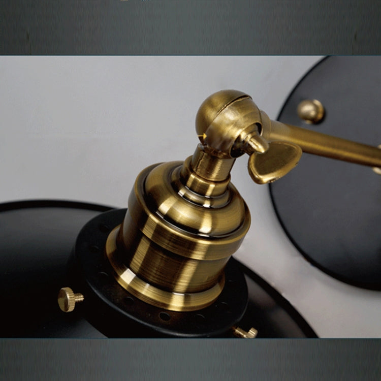 復古純銅壁燈單頭客廳燈復古時尚酒吧燈 不含燈泡