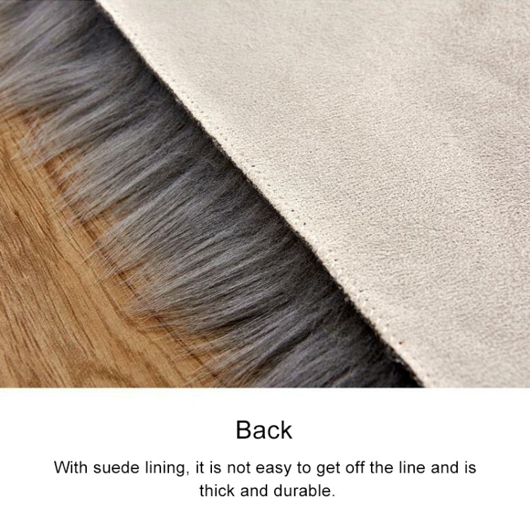 愛心地毯人造羊毛羊皮毛地毯人造地墊毛皮平紋蓬鬆軟地毯