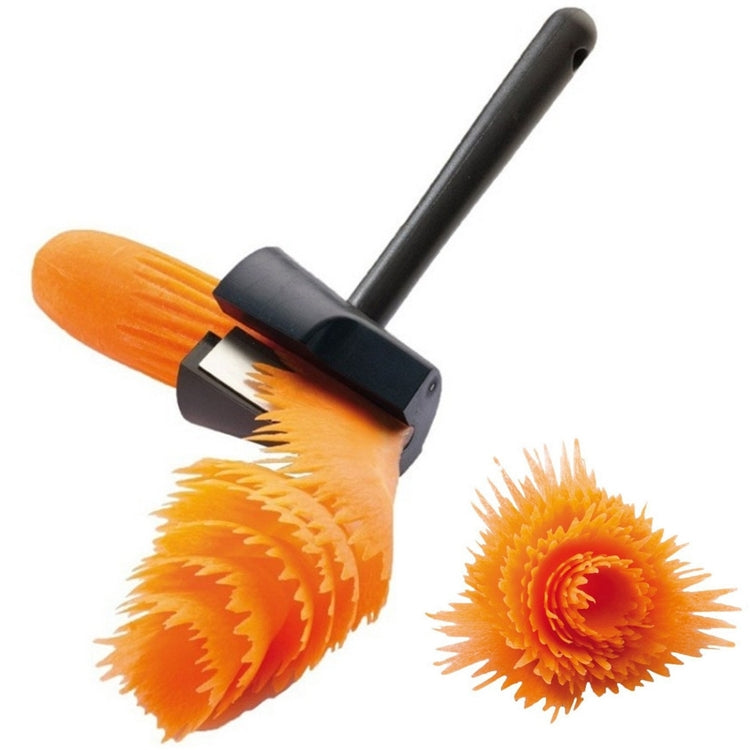 蔬菜切割器塑料螺旋切片機削皮器水果設備廚房小工具