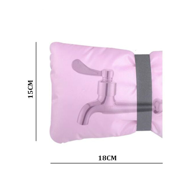 2件 戶外露台冬季水龍頭防護套防結冰防凍保暖套