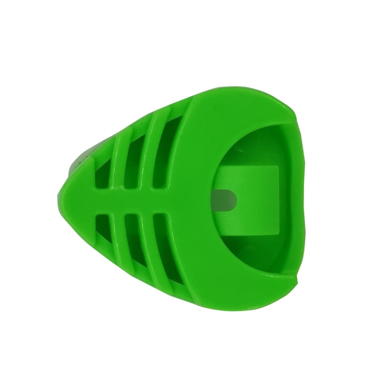 5個一賣 多色塑料尤克里里吉他撥片盒，顏色隨機發貨, Little Triangular