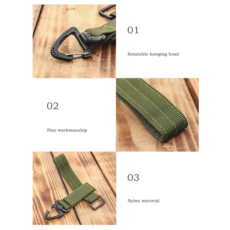 手套繩索收納扣 多用途尼龍登山扣，顏色隨機發貨