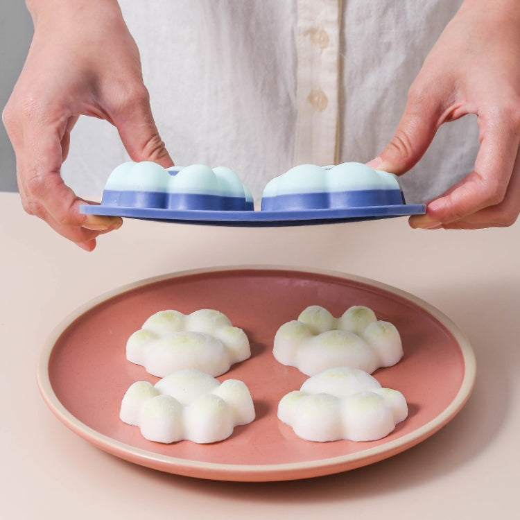 家用貓爪造型創意硅膠冰盒冰塊模具製冰球帶蓋DIY輔食盒