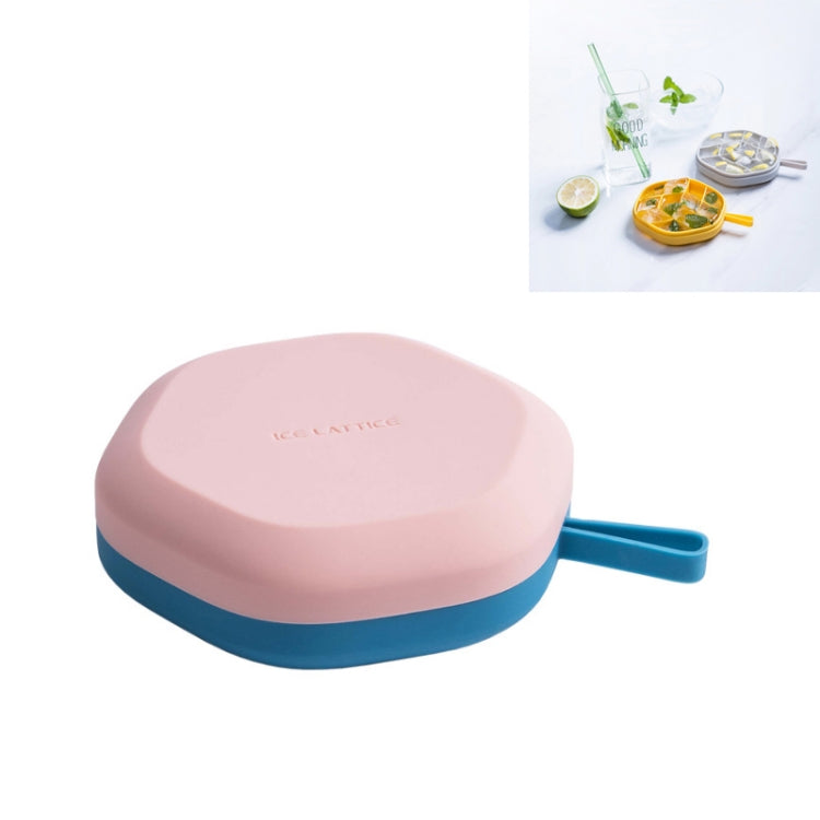 家用創意六邊形冰塊模具儲存盒DIY自製冰格